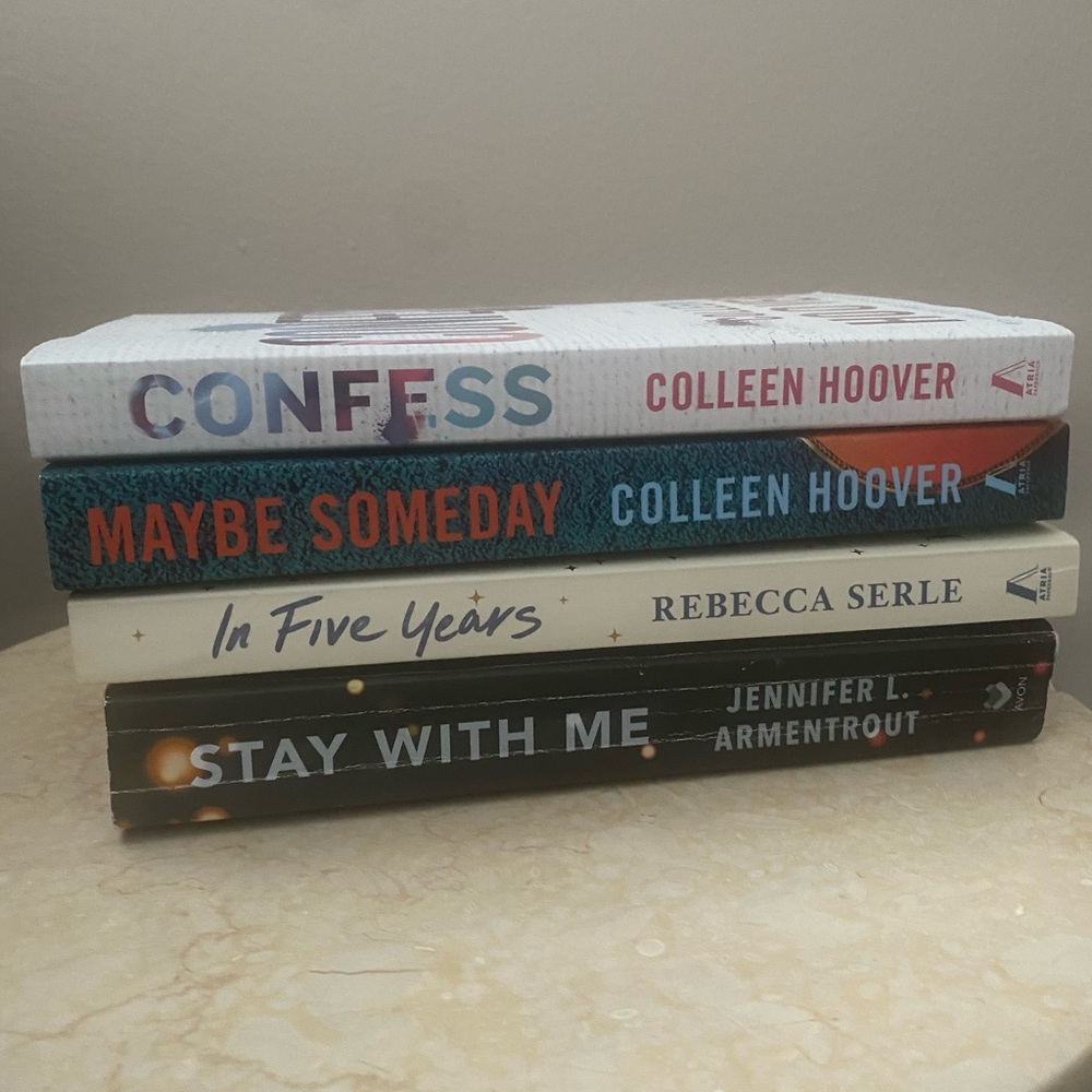 Set of 4 Books Bundle Young Adult Paperback